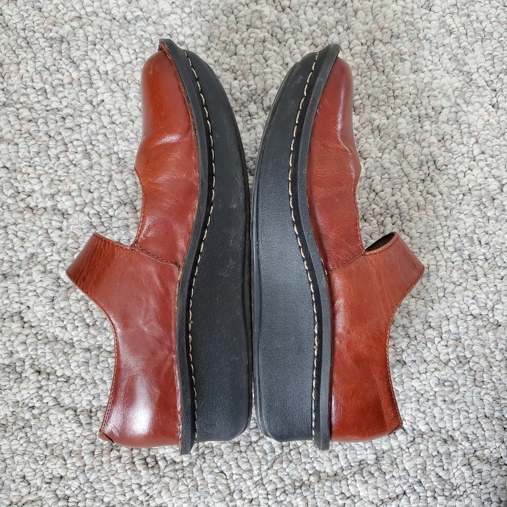 ALEGRIA paloma Mary Jane shoes brown leather - Picture 7 of 11